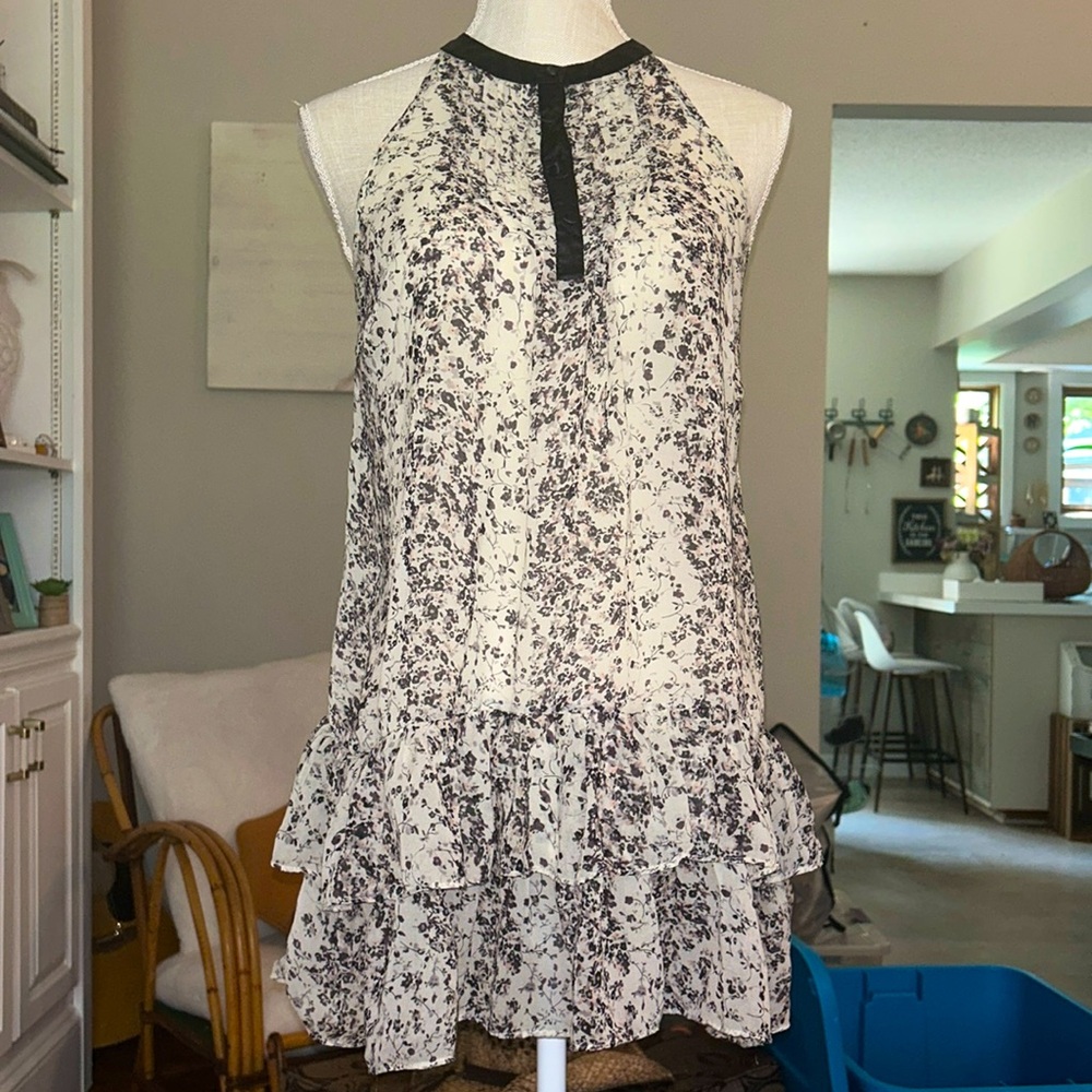 Charlotte Russe Floral Tank Blouse